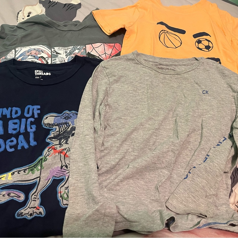 Boys tops size 7